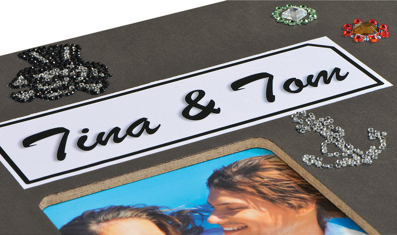 Hama Fotoalbum – für 240 × 170 mm, schwarz, mit Pergaminzwischenblättern, Papier