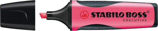 STABILO BOSS Textmarker Pink – Keilspitze, 2–5 mm, auf Wasserbasis