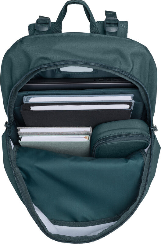 Beckmann Junior Sport Rucksack – 30 l – dunkelgrün – recycelte Materialien