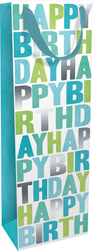 Braun + company Geschenkbox – Unique Birthday – Heissfolienprägung, matt – 120 × 360 × 80 mm