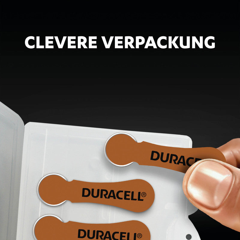 Duracell PR41 Akku 1,45 V 180 mAh 0,26 Wh Zink-Luft – für Hörgeräte