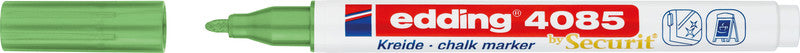 Edding Kreidemarker – Rund, 1–2 mm – Grün Metallic