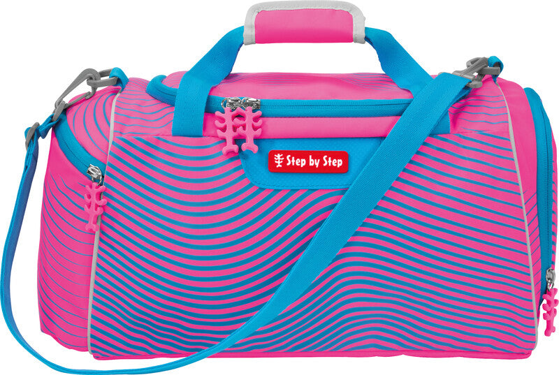 Step by Step Sporttasche – 13 l, Motiv Kolibri Kaja, mit Schultergurt, wasserabweisend, 38 × 20 × 23 cm