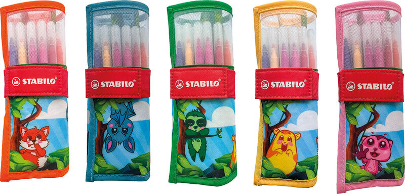 STABILO Filzstifte, Strichbreite 2 mm, 18 Farben