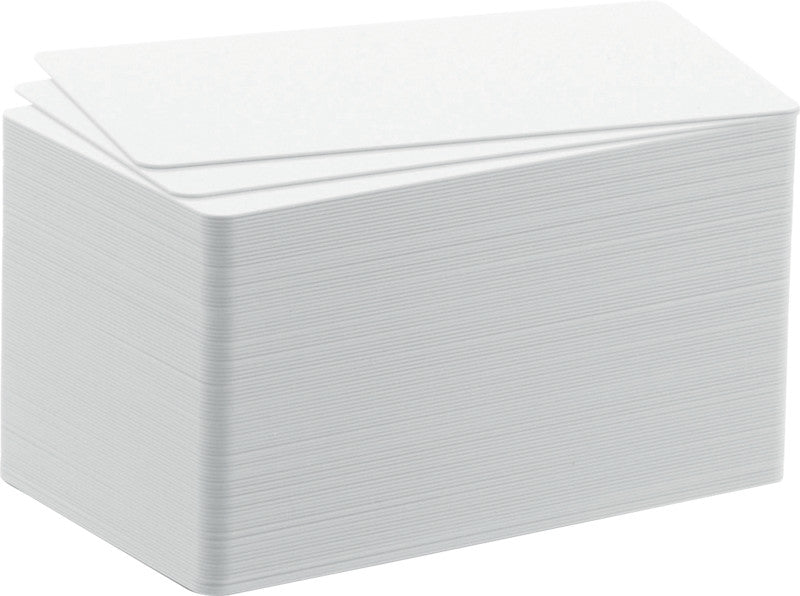 Durable Druckkarten 85,6 × 53,98 mm, Weiss, Kunststoff – für DURABLE Duracard ID 300 – 100 Karten