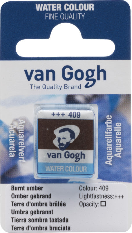 Van Gogh Aquarellfarben – Umbra Gebrannt