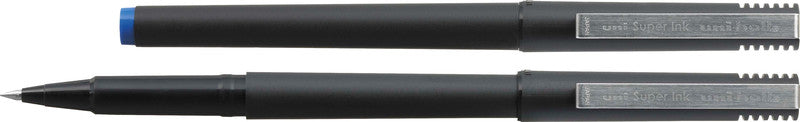 Uni-Ball micro – Tintenroller, wasserfest, mit Kappe, 0,3 mm, blau