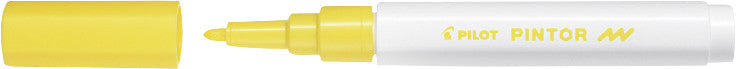 Pilot Pigment-Marker Pintor – Rundspitze 0,9-1,5 mm – Gelb – Lichtbeständig
