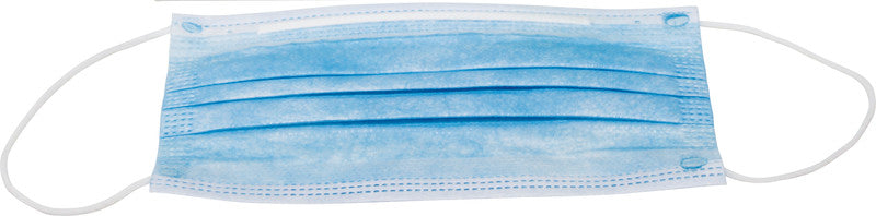Hartmann Medizinmaske, Foliodress Maske, Typ II, Blau, 170 × 95 mm – 50 Stück