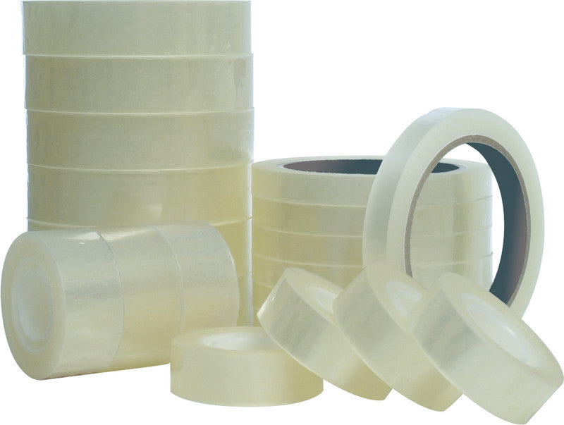Q-connect Klebeband – permanent, klar, Kunststoff, 15 mm × 10 m