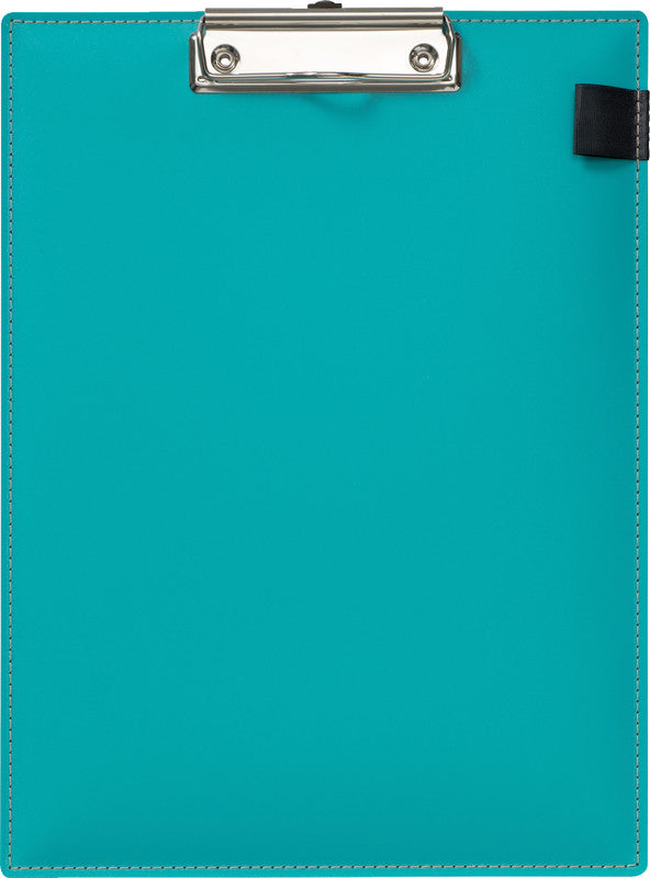 Kolma Comfort Klemmbrett A4 – Kunstleder, Schreibgeräthalterung, Aufhängevorrichtung, Blau