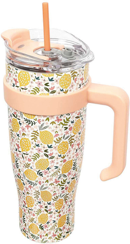 Thermobecher 1,2 l – doppelwandig, Schraubdeckel, Edelstahl
