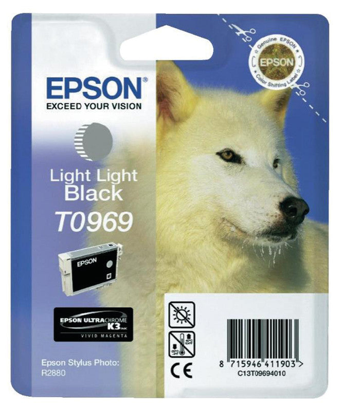 Epson Tintenpatrone T0969, Schwarz, 6'065 Seiten