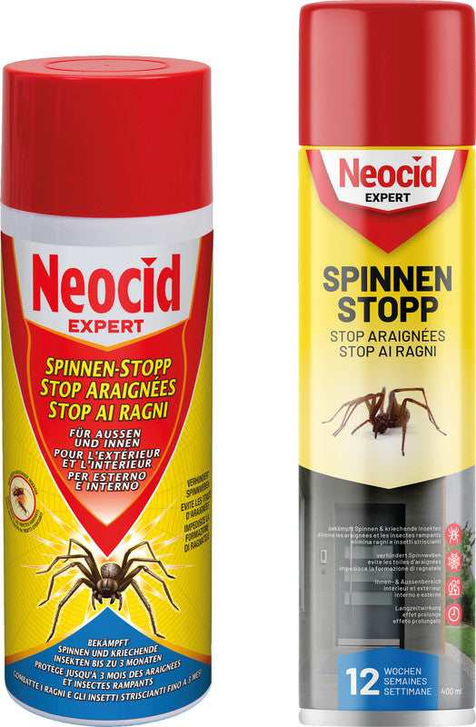 Neocid EXPERT Spinnen-Stopp – für Spinnen – 400 ml – Metall
