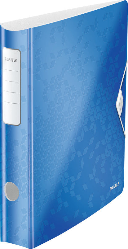 Leitz Active WOW Ringbuch – 2-Ring – für A4 – Rückenbreite 6,5 cm – Blau
