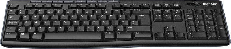 Logitech K270 – Tastatur, kabellos (Bluetooth/2,4 GHz), DE-Layout (DE) – für Windows