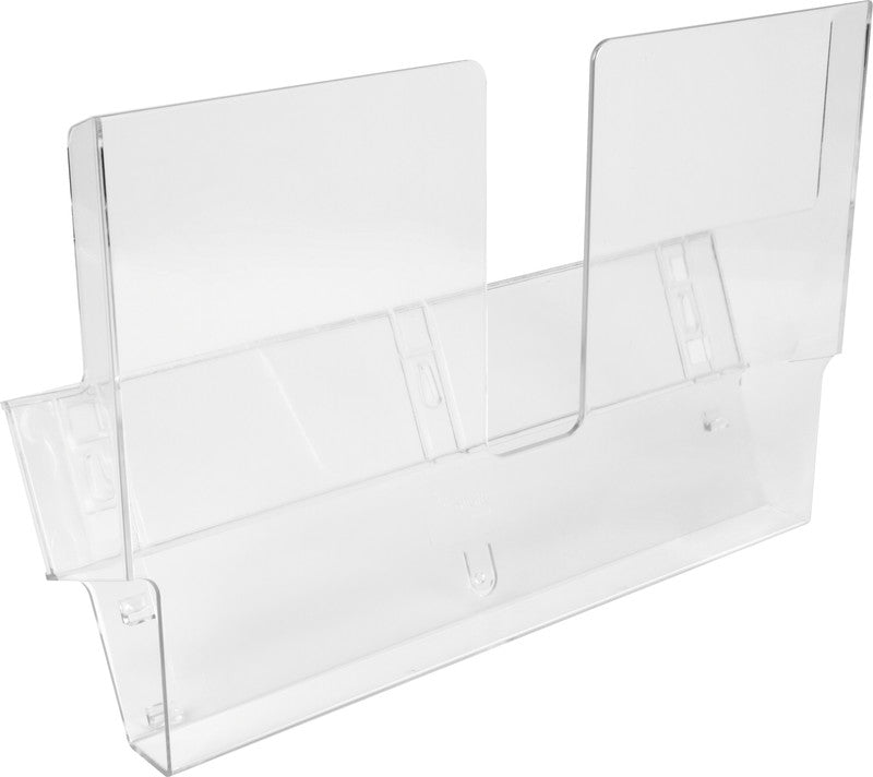 Biella Wandprospekthalter – für A4 quer – 334 × 220 × 114 mm