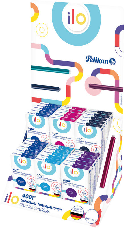Pelikan Tintenpatronen 4001 – geruchsarm, 5 Stk.