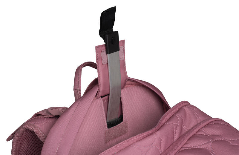 Beckmann Rucksack Sport Air – Gepolstertes Herz Rose – rosa – 30 l (30×44×23 cm)