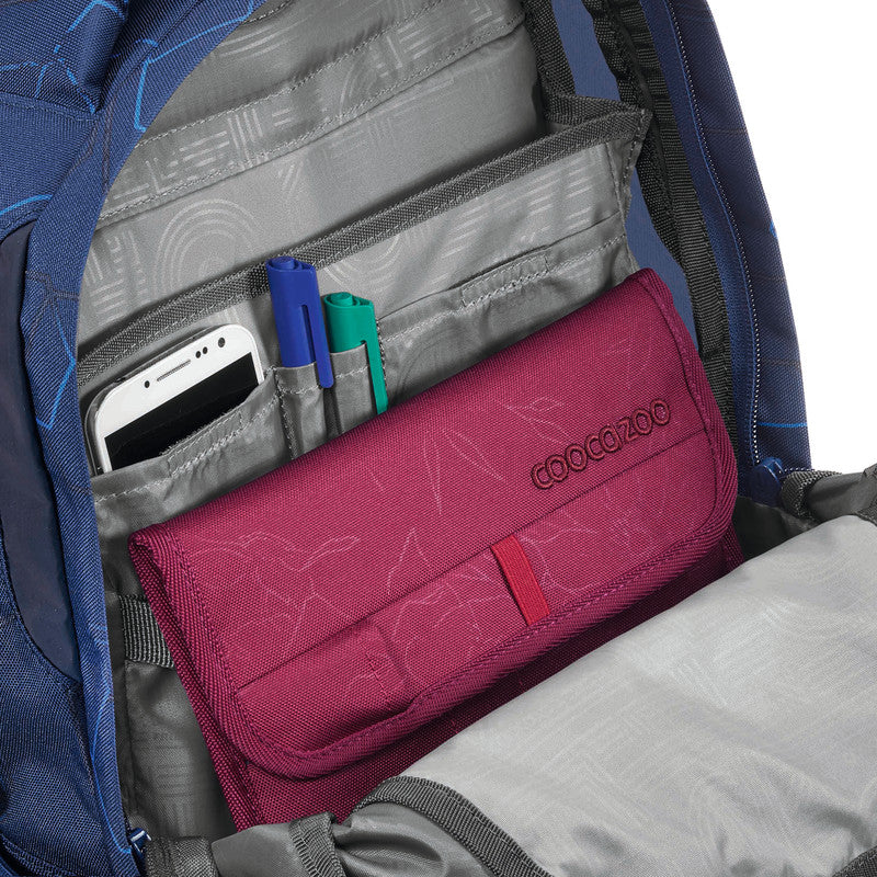 Coocazoo Rucksack Joker – Blue Motion – 25 l – recycelter Bestandteil