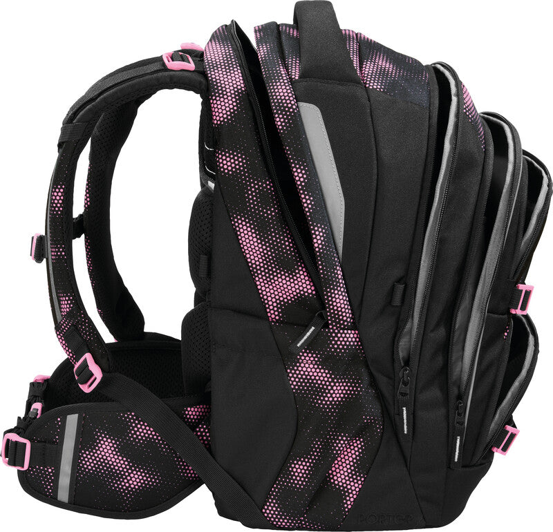 Coocazoo Rucksack Porter – Pink Illusion – 30 × 46 × 23.5 cm