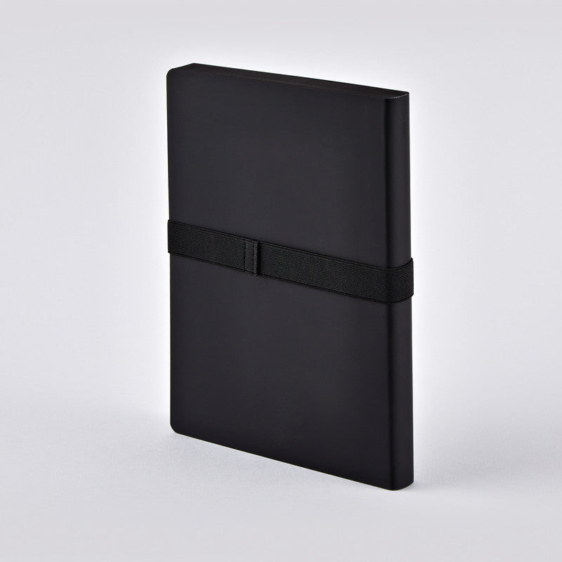 nuuna Notizbuch Voyager L, A5, 256 Seiten – schwarz