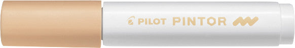 Pilot Pigment Marker Pintor – Rundspitze 1,5-2,2 mm – Sortiert – 6er-Set – Deckend
