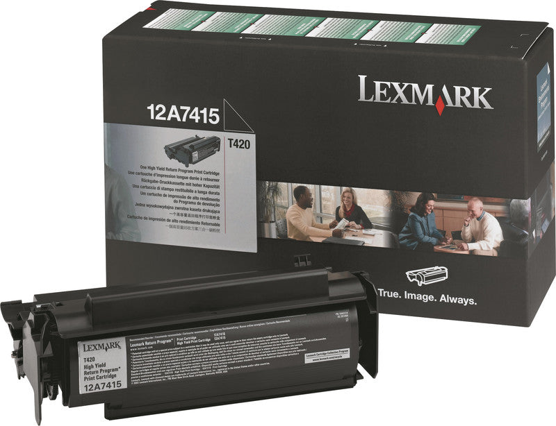 Lexmark Toner – schwarz, 5000 Seiten