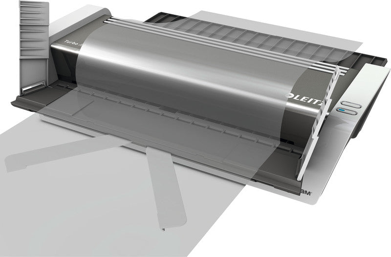 Leitz iLAM Touch 2 Turbo Laminiergerät A3 – Heisslaminator, bis 250 µm, 6 Rollen, 1'500 mm/min, anthrazit
