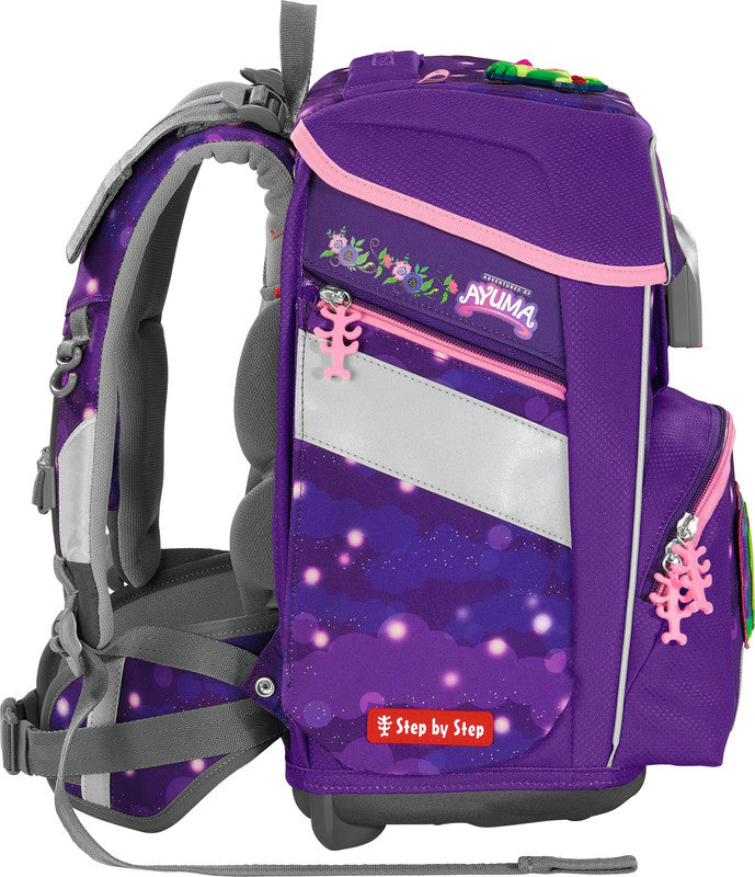 Step by Step Schulrucksack-Set Space – 5-teilig – Leavi – recycelte Materialien