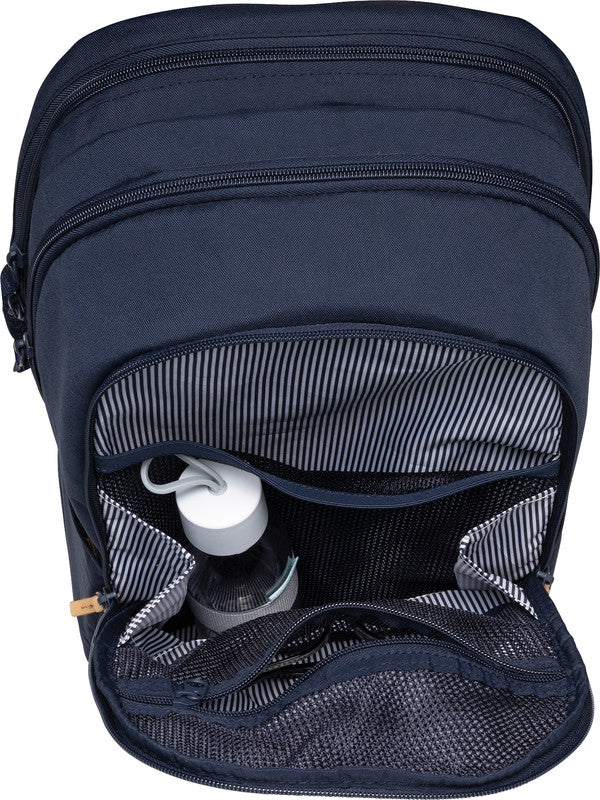 Beckmann Rucksack – dunkelblau – 30 l – recycelte Materialien