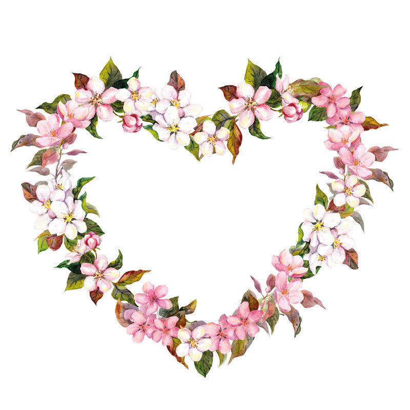 Fasana Servietten Growing Heart – 33 × 33 cm – 3-lagig, Tissue – 20 Stk., FSC