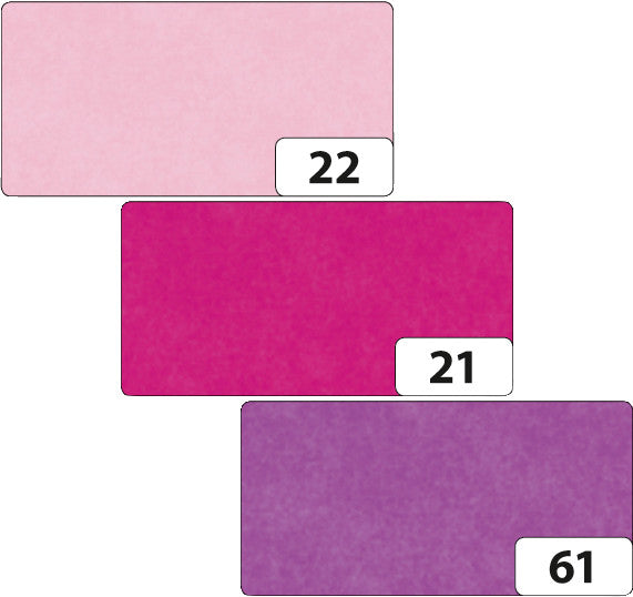 Folia Seidenpapier – 500 × 700 mm – 20 g/m² – sortiert – 6 Blatt