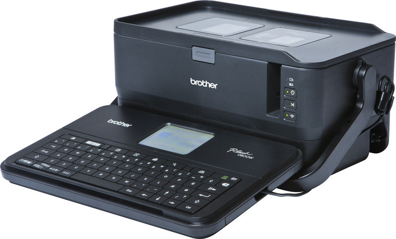Brother P-touch D800W – Beschriftungsgerät, für TZe-Bänder 3,5–36 mm, USB, WLAN