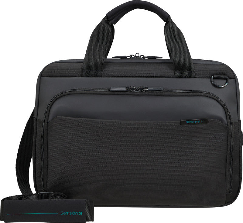 Samsonite Mysight Notebook-Tasche – für Notebooks bis 14,1", Tablets bis 10,5", 8,5 l, Aufsteckfunktion, Recycelt