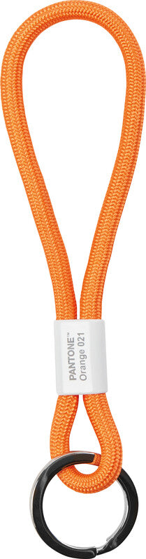 Pantone by Copenhagen Schlüsselanhänger Kurz – Nylon, Orange, 33 × 180 mm