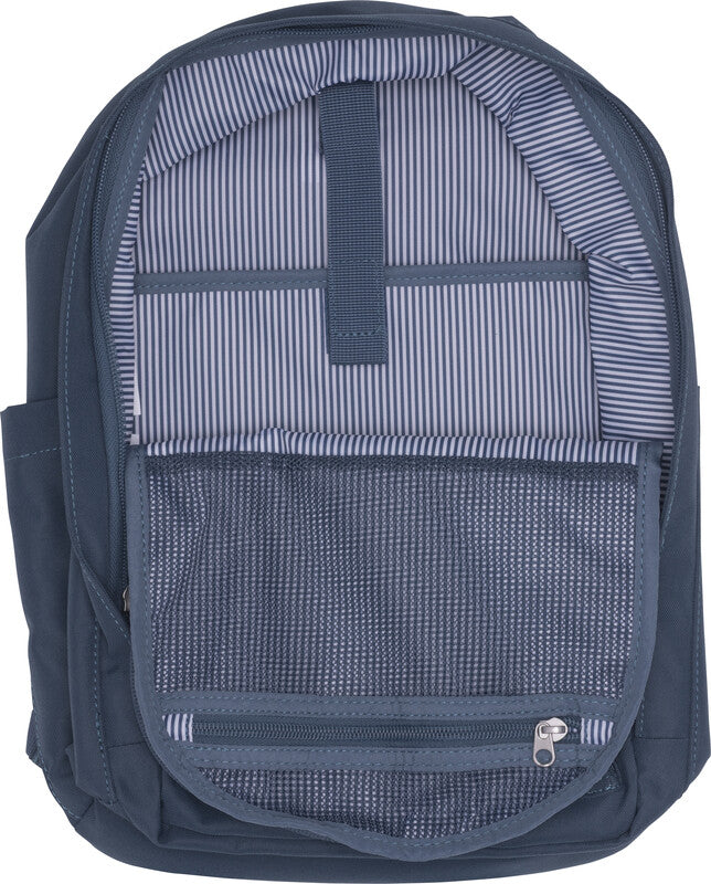 Beckmann City Light – Freizeit-Rucksack – für 13"-Notebook, 20 l, rPET, dunkelblau