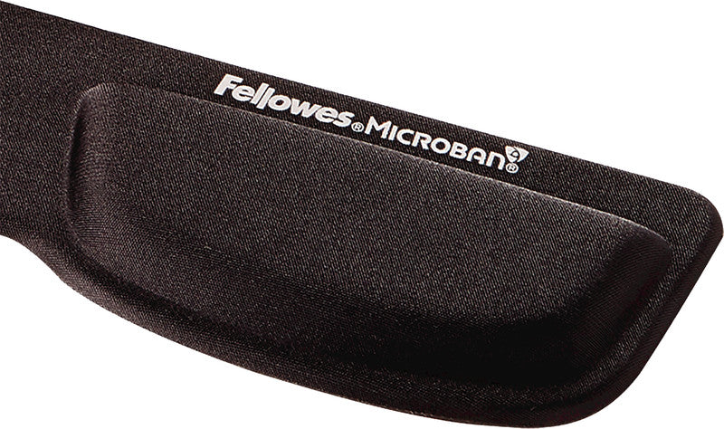 Fellowes Tastatur-Handgelenkauflage – Health‑V – für Tastatur – Memory Foam – 463×85×15 mm – Schwarz