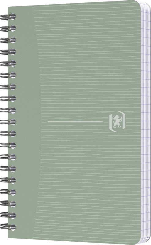 Elba Collegeblock, 90 × 140 mm, kariert, Spiralbindung, 90 Blatt, 90 g/m² – sortiert, für SCRIBZEE App