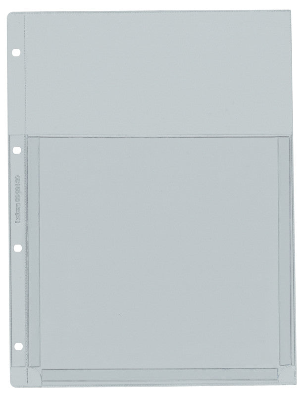 Kolma Sichtmappe A4 – Transparent, Kunststoff, Glänzend, 180 µm, 5er-Pack, 100% Rezyklierbar