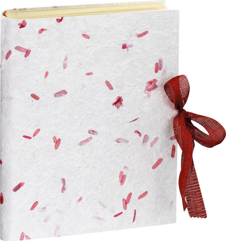 ZEP Gästebuch AGATA – 60 Seiten – 300 × 300 mm – gebunden, Pergamentpapier, weiss