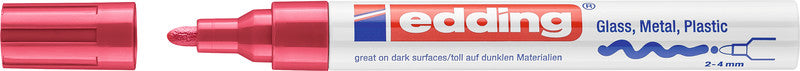 Edding Paint-Marker für Permanent-Marker – Rot