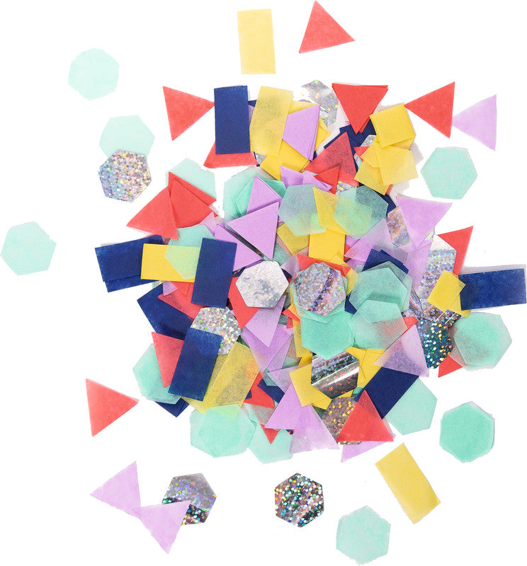 Folia Konfetti, mehrfarbig, Kinder-Motiv, 15 g, recyclingfähig, FSC-zertifiziert
