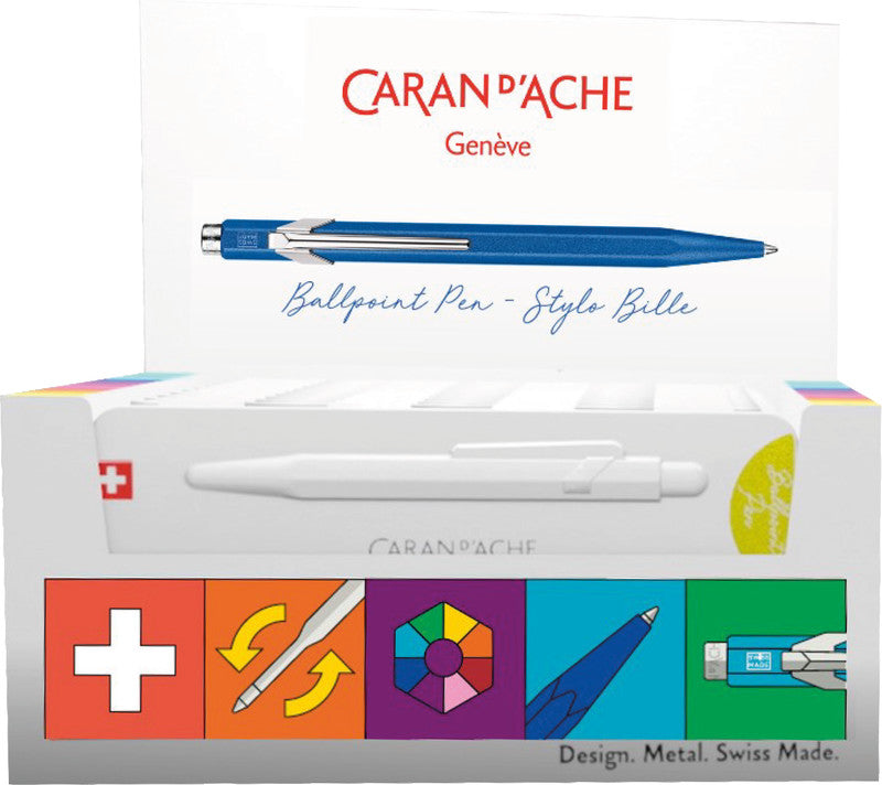 Caran d-Ache Caran d'Ache Kugelschreiber – farbig sortiert, Aluminium