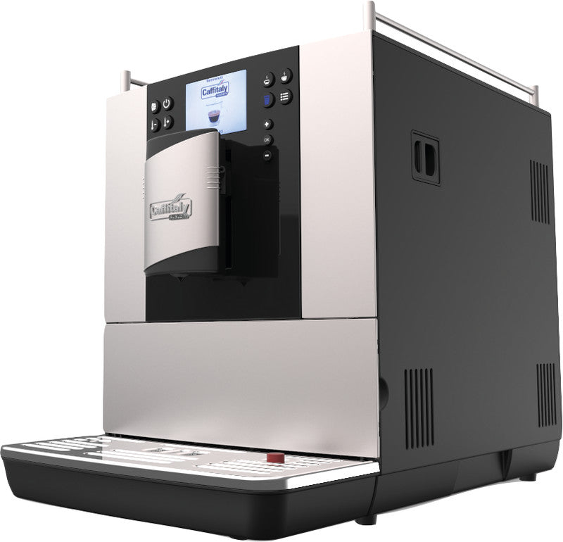 Chicco d'oro Chicco d’Oro S8003 Kapselmaschine – für Caffitaly-Kapseln, 2,8 l, Schwarz/Aluminium