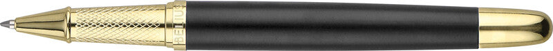 Belius Kugelschreiber – Schwarz, Aluminium