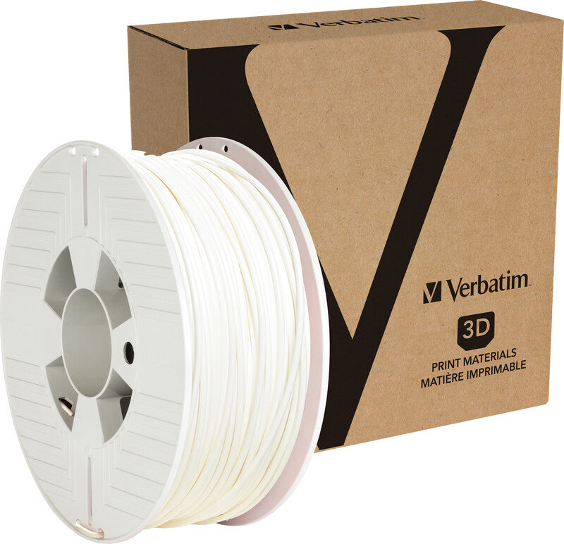 Verbatim Filament PETG – 2,85 mm, 1 kg – Weiss – 1 Stück