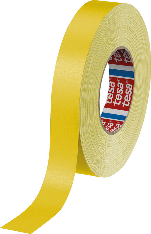 tesa Gewebeband 4651 Premium – 50 mm × 50 m, gelb, stark