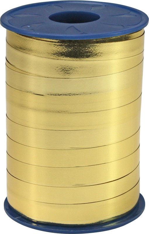 Präsent Geschenkband – Mexico – Kunststoff, 10 mm × 250 m – Gold