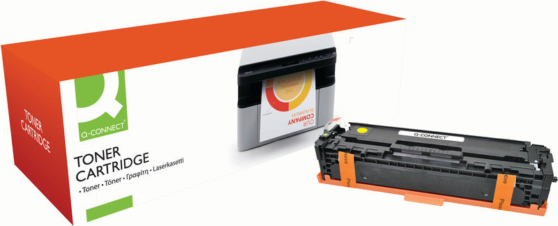 Q-Connect – Toner CF212A – Gelb, 1800 Seiten